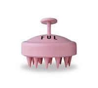 Ful Scalp Massager Shampoo Brush – Silicone Exfoliator for Deep Cleansing – Pink