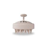 Beige Scalp Massager with Super Soft Silicone Brush for Hair Growth and Exfoliating Scalp, Ideal Scalp Massager Hair Growth Tool and Scalp Brush for Stimulating Hair and Cleansing by FUL