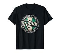 Fulani Nigeria Respect Vintage Emblem Heritage T-Shirt