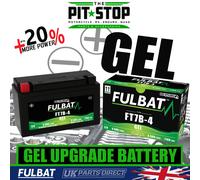 Fulbat - Motorcycle battery YT7B-4 12V 6Ah - Battery