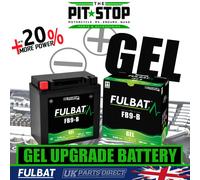 FULBAT GEL UPGRADE BATTERY - YB9 - FB9 - ETX9C - EB9 - NTS9 - CB9 - MB9U