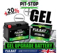 FULBAT GEL UPGRADE BATTERY - YT12A - FT12A - GT12A - NTS12A - CT12A
