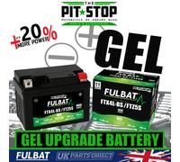 FULBAT GEL UPGRADE BATTERY - YTX4L - YTZ5S - FTX4L - FTZ5S - PTX4L - MBTX4U