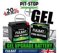 Fulbat GEL Battery FTX5L-BS Factory Activated Compatible with YTX5L YTZ6S FTZ6S