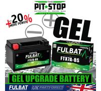 FULBAT GEL UPGRADE BATTERY - YTX7A - FTX7A - PTX7A - GTX7A - BTX7A - TTX7A