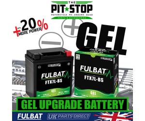 FULBAT GEL UPGRADE BATTERY - YTX7L - FTX7L - PTX7L - CTX7L - ENTX7L - MBTX7U