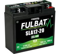 Fulbat - Lawnmower battery/moto NH1220 / SLA12-20 12V 20Ah - 12C16A-3B 51584