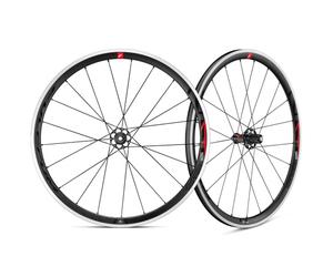 Fulcrum Racing 4 C17 Clincher Road Wheelset - Black / Shimano / Pair / 10-11 Speed / Clincher / 700c