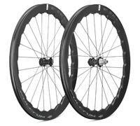 Fulcrum Soniq GR Carbon Gravel Wheelset - 700c - Black / Shimano MS12 / 12mm Front - 142x12mm Rear / Centerlock / Pair / 12 Speed / Tubeless / 700c