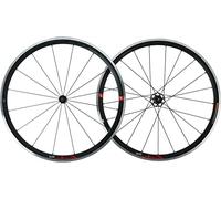Fulcrum Racing 4 C17 Clincher Road Wheelset - Black / Shimano / Pair / 10-11 Speed / Clincher / 700c