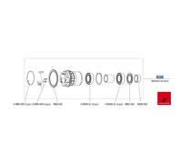 Fulcrum XDR Alu FW Body 33mm Pawls - R0-202