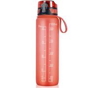 FULDENT Sports Water Bottle 1L Leakproof Design Water Bottle, BPA Free Tritan Plastic Drinking Bottle for Teenager, Adult, Sports, Hiking, Gym, Fitness, Outdoor, Cycling, School & Office