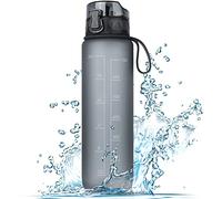 FULDENT Sports Water Bottle 1L Leakproof Design Water Bottle, BPA Free Tritan Plastic Drinking Bottle for Teenager, Adult, Sports, Hiking, Gym, Fitness, Outdoor, Cycling, School & Office