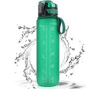 FULDENT Sports Water Bottle 1L Leakproof Design Water Bottle, BPA Free Tritan Plastic Drinking Bottle for Teenager, Adult, Sports, Hiking, Gym, Fitness, Outdoor, Cycling, School & Office