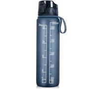 FULDENT Sports Water Bottle 1L Leakproof Design Water Bottle, BPA Free Tritan Plastic Drinking Bottle for Teenager, Adult, Sports, Hiking, Gym, Fitness, Outdoor, Cycling, School & Office