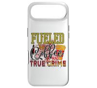 fuled by coffee and true crime murder mystery criminal cops Case for iPhone Air