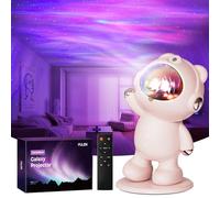 FULEN Galaxy Projector Bedroom Decor,Star Night Light,Sensory Lights Ceiling Projector, LED Lights for Teens Room Decor, Pink