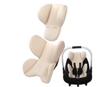 Fulenyi Baby Car Seat Insert,Head Neck Seat Insert Pad - Head Neck Seat Insert Pad, Extra Soft Car Seat Insert Cushion Pad, Toddler Car Seat for Carseats