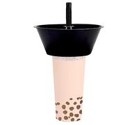 Fulenyi Beaker for Drinks and Snacks | 2 in 1 Stadium Tumbler with Snack Bowl | Snack Bowl for Adults, Park, Cinema, Home, Travel, Stadium