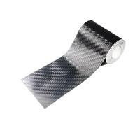 Fulenyi Car Door Sill Protector, Decorative Stickers for Car, Carbon Fiber Door Protector | Decorative Waterproof Sticker for Car Body, SUV, Bicycle,