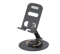 Fulenyi Cell Phone Holder Desk - S360° Rotation Turdy Phone Holder,Foldable Desk Phone Stand, Phone Stand For Recording, Phone Stand Holder, Non-Slip, For Women, Men