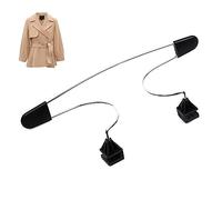 Fulenyi Coat behind the car seat hanger | Automatic hanger for headrests | Adjustable Stainless Steel Car Headrest Clothes Holder Headrest Hanger for Vest