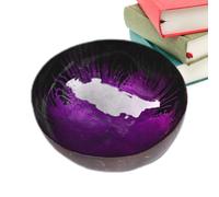 Fulenyi Coconut Smoothie Bowl - Natural Key Bowl, Salad Bowl, Nuts, Fruits, Smoothies, Acai, Home Decoration for Office Table