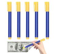 Fulenyi Counterfeit Bill Detector Marker | Counterfeit Bill Checker Pens,Counterfeit Bill Checker, Money Marker Bill Detector, False Currency, Money Loss Prevention Tester
