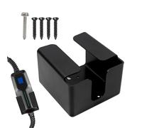 Fulenyi Ev Charger Box Holder | Electric Vehicle Plug Holster Wall Mount - EV Charger Cable Holder, Electric Vehicle Plug Holster, Control Box Holder for Electric Car J1772 Charger