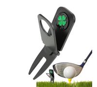 Fulenyi Golf Divot Tool,Golf Divot Repair Tool - Golf Cart Cigarette Holder Clip | Multifunctional Golf Divot Tool, Repair Tool