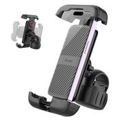 Fulenyi Handlebar Phone Mount, Bike Phone Holder - Adjustable Bike Phone Holder with Silicone Non-Slip Grip, Easy Bike Accessories