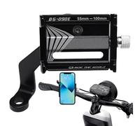 Fulenyi Motorcycle Cell Phone Mount, Motorcycle Handlebar Cell Phone Clamp | Lightweight and Sturdy Mobile Phone Holder,Swivel Mounts for Motorcycle