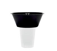 Fulenyi Mug bowl combo, 2 in 1 stadium cup with snack bowl, portable drink snack cup combo, drink cup top snack bowl, for adults, park, cinema, home, travel, stadium