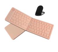 Fulenyi Portable Folding Keyboard, Foldable Travel Keyboard - Folding Keyboard for Business Travel, Laptops, Tablets and Smartphones, Easy to Change Has 3