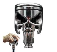 Fulenyi Skull Gear Stick Shift Knob | Shift Head Replacement | Skull Handle Shifter Knob, Skeleton Head Style Car Gear Stick Shift Head Fit Most Manual Automatic Transmissions
