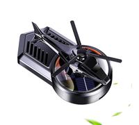 Fulenyi Solar Air Freshener For Car Helicopter,Solar Air Freshener For Car Helicopter | Decorative Car Aromatherapy,Car Air Diffuser, Automobile Diffuser &