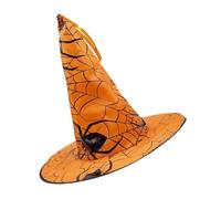 Fulenyi Spider Web Hat, Halloween Witch Hat | Outdoor Halloween Decoration | Cosplay Costume Hat, Christmas Accessories, Decorative Hat for Halloween Decoration