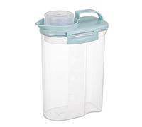 Fulenyi Storage Container Made of BPA Plastic, 2.5 kg Storage Box, Kitchen Airtight Container with Lid, Food Storage Container for Cereal, Rice, Flour, Food Pets