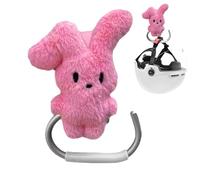 Fulenyi Stroller Hooks for Handbags,Stroller Hanger Hook | Multifunction Motorcycle Hanger Hook | Motorcycle Luggage Bag Holder Aluminum Alloy Rabbit