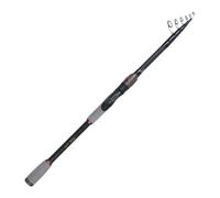 Fulenyi Telescopic Fishing Rod,Retractable Fishing Rod,Portable Retractable Pole with Ceramic Guide Rings - Lightweight Carbon Travel Fishing Rod for Outdoor Fishermen for