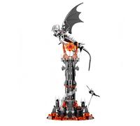 Fuleying Dark Tower Building Set for Adults, 1182 PCS Magic Castle Architecture with Dragon, Fantasy Architecture Building Kit, STEM Christmas Birthday Gift Toy for Home Office Decor