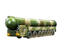 Fuleying DF-41 Missile Building Blocks Kit, 1:40 Military Transport Vehicle Bricks,Combat Armored Collection Model,Desktop Ornament, Choice for Adults(551 PCS)