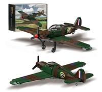 Fuleying Hawker Hurricane Fighter Building Set, WW2 Military Aircraft Model