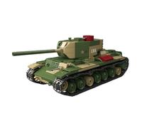 Fuleying KV-220 Heavy Tank Building Block, 1:40 WWII Soviet Camouflage Armored Tank Brick Model, Collectible Army Vehicle Toy, Home Desktop Decor, Gift for Adult Teen(876 PCS)