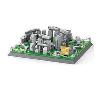 Fuleying Stonehenge Wiltshire Building Blocks Set, 753PCS Famous Landmark Building Bricks Kit, Architecture Collection Model Building Toy for Adults Teens Home Decor