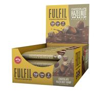 Fulfil Vitamin and Protein Bars (15 x 40g Bars) - Chocolate Hazelnut Whip Flavour - 14g High Protein, 9 Vitamins, Low Sugar