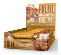 15 x Fulfil Peanut & Caramel Vitamin Protein Bar 55Gm