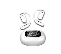 Fulfilexces Earbuds, Fulfilexces Open Ear Earbud, True Powerful Bluetooth 5.4 Open Ear Earbuds, Ipx5 Waterproof, Intelligent Touch, Ai Translation, For Running Workout Exercise Gym (A)