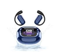 Fulfilexces Earbuds, Fulfilexces Open Ear Earbud, True Powerful Bluetooth 5.4 Open Ear Earbuds, Ipx5 Waterproof, Intelligent Touch, Ai Translation, For Running Workout Exercise Gym (C)