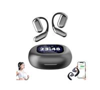 Fulfilexces Earbuds,Fulfilexces Translator Earbuds,True Powerful Bluetooth 5.4 Open Ear Ear-buds, Real-Time 3-in-1 Translator with 128 Languages, Ipx5 Waterproof, for Travel Business Learning (Black)